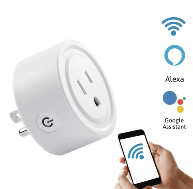 Enchufe WiFi Inteligente – Compatible con Alexa y Google Home