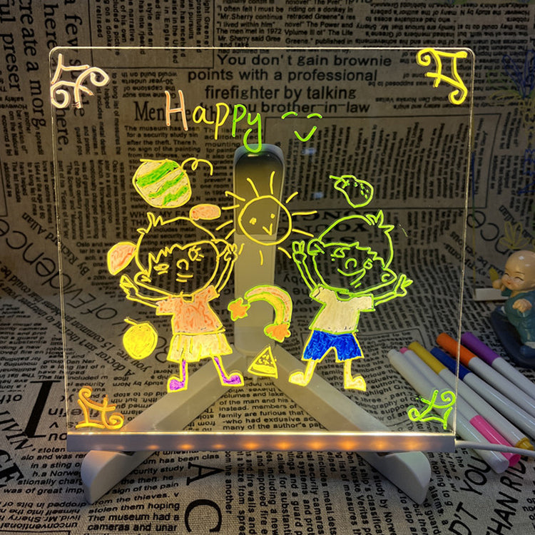 Pizarra Magica Led Acrilica